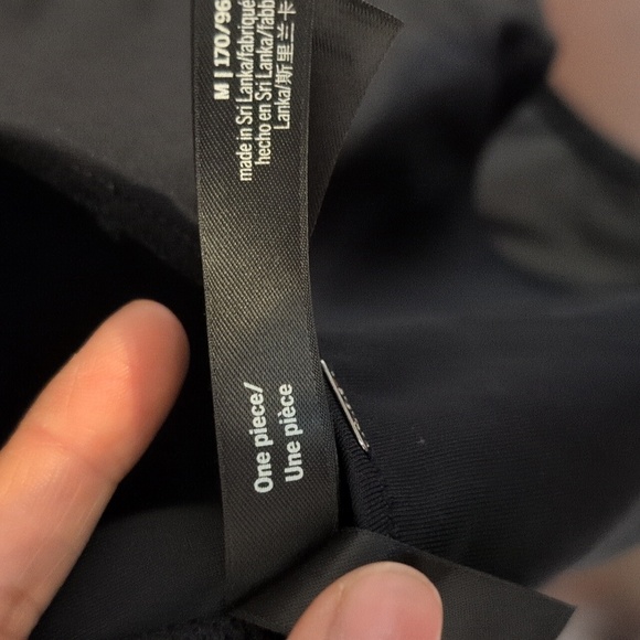 PINK Active One Piece Black Swim Suit - Medium - Picture 7 of 9